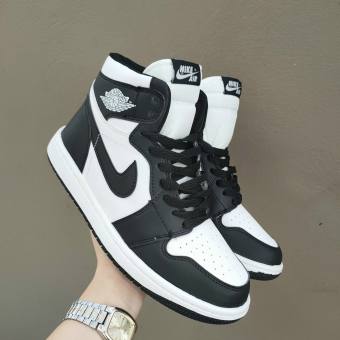 MÃ GIẢM GIÁ 15% giày thể thao nam nữ sneaker màu trắng đen cổ cao freeship tặng thêm dây giày