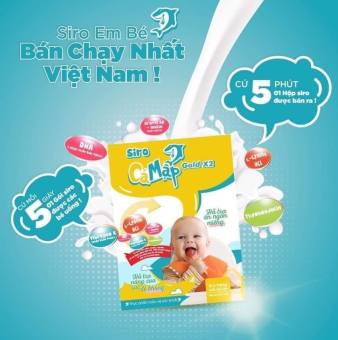 Tăng cân Baby Shark mẫu mới Siro Cá Mập Gold X2 - Bé vui khỏe mẹ yên tâm