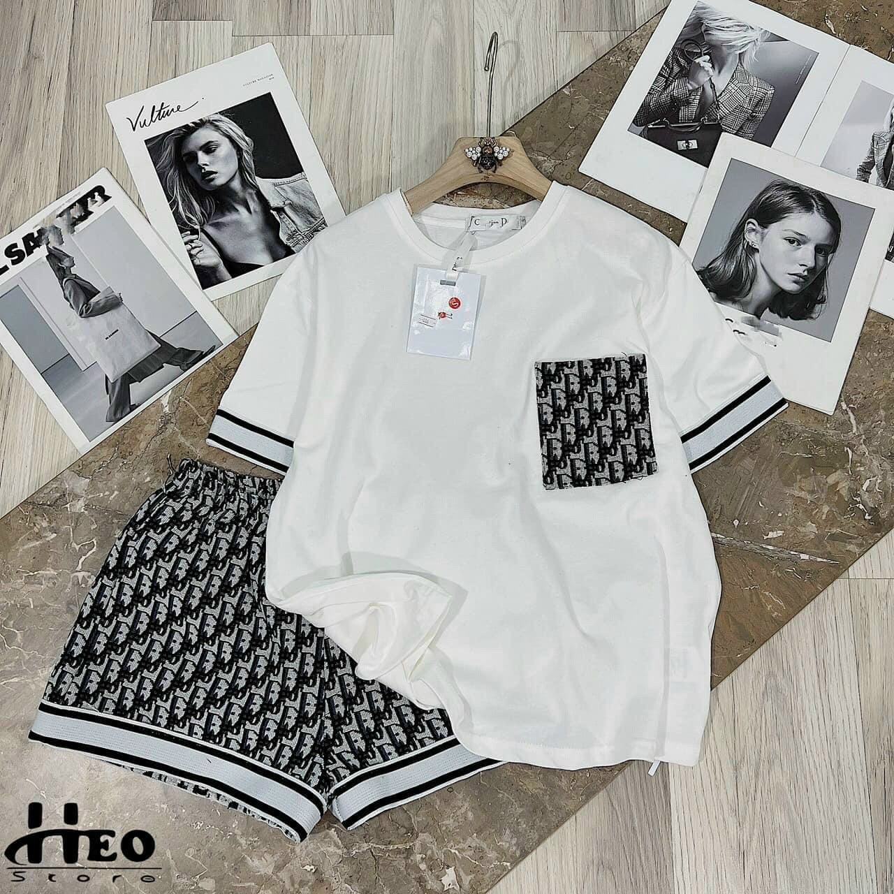 Set bộ đùi ĐÌ O nữ siêu đẹp cực dể thương mẫu hot 2022 kèm nón ĐÌ O vãi bò cực xinh