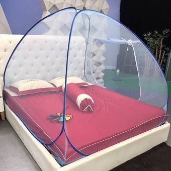 Màn chụp, Mùng chụp người lớn ngăn muỗi hiệu quả - Thiết kế tự bung không đáy thông minh có thể gấp gọn khi khôn