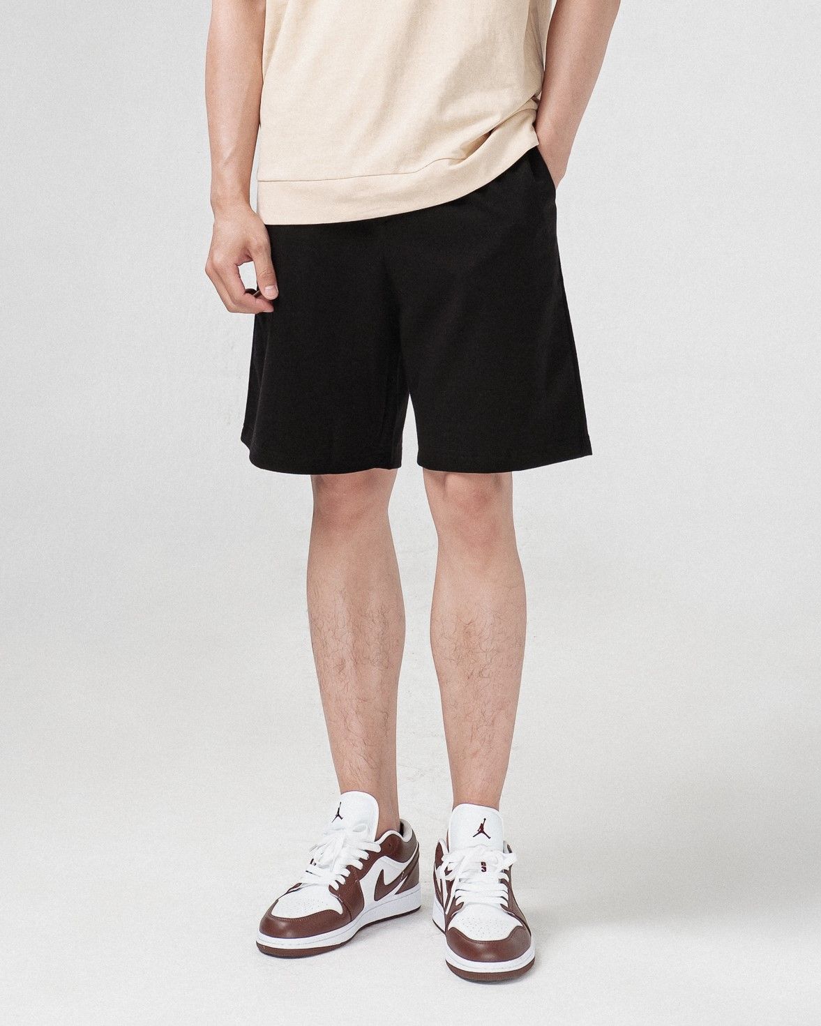 Quần short nam ssstutter nỉ thể thao thoáng mát elastic shorts
