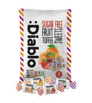 KẸO ĂN KIÊNG MỀM DIABLO KHÔNG ĐƯỜNG VỊ TRÁI CÂY