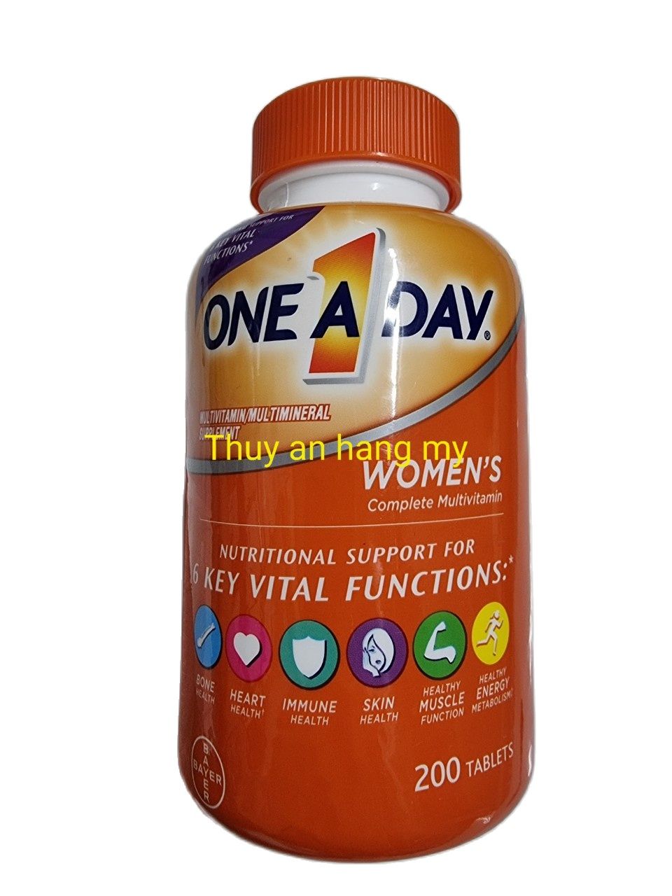 Vitamin One A Day cho nữ One A Day Women’s Multivitamin 200 viên