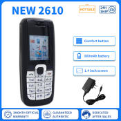 Original 2610 Mobile Phone - Good Quality, Single SIM