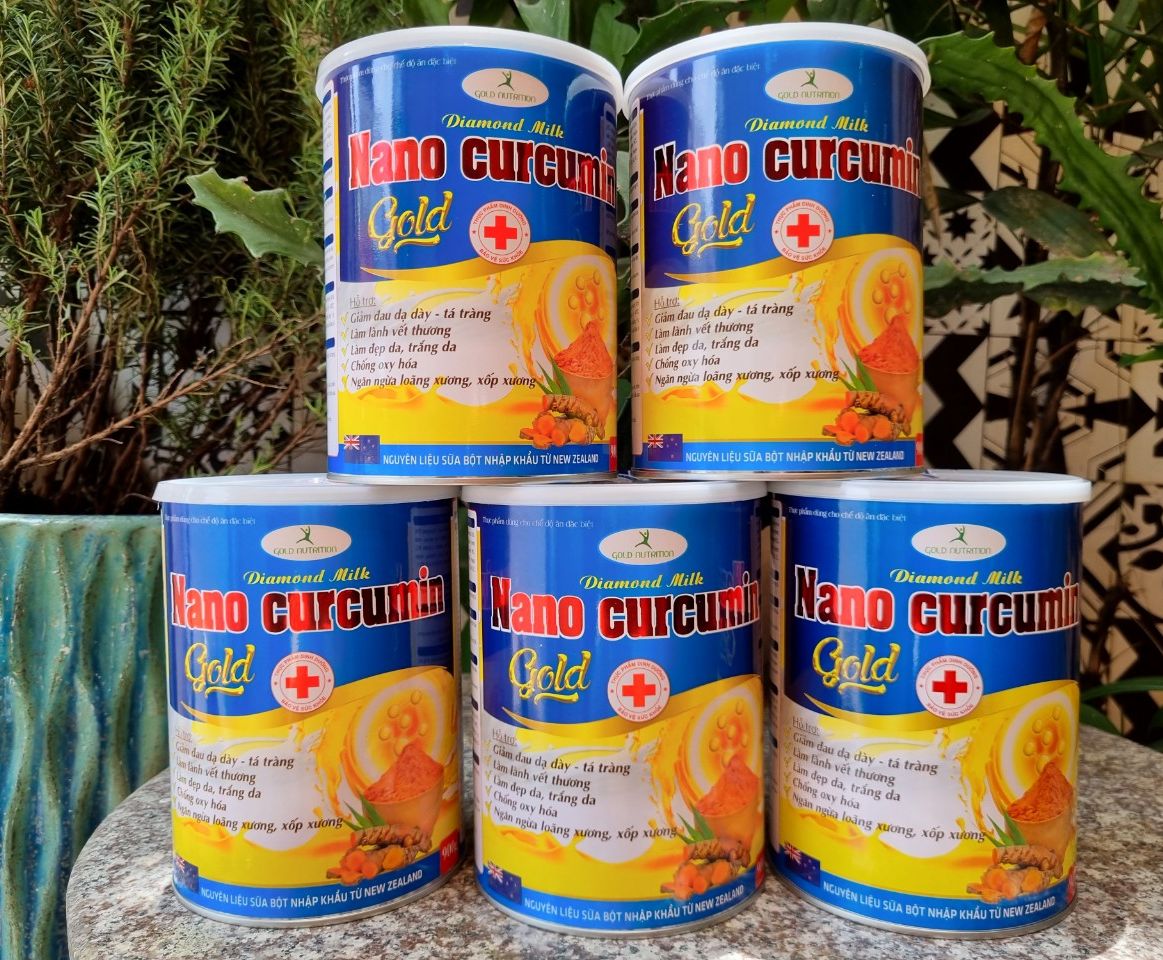 Sữa nghệ Nano Curcumin Gold.