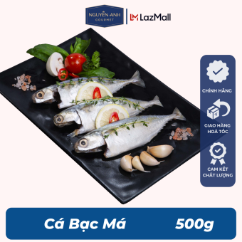 Cá bạc má Nguyên Anh đặc sản Phú Quốc hải sản tươi sống như cá, tôm tươi, mực tươi loại 500gr Hải Sản Nguyên Anh.
