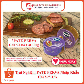 Trải nghiệm Pate PERVA vị gan bơ lạt nhập khẩu Nga