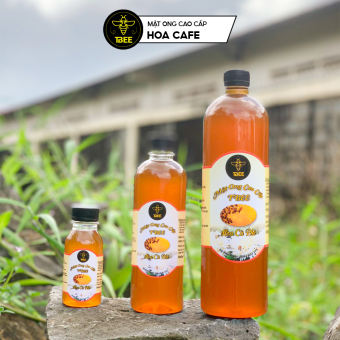 SP1 Mật ong rừng nguyên chất [Tbee] Mật ong chín ngâm cùng hoa cafe vít nắp đảm bảo ATVSTP