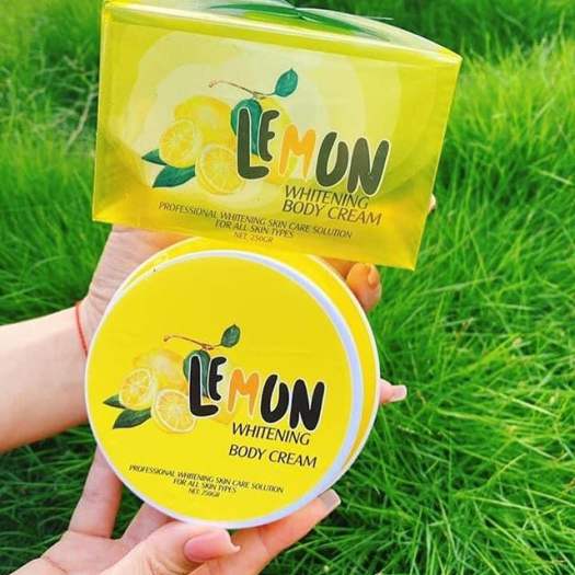 KEM BODY LEMON TRẮNG DA - KEM BODY CHANH