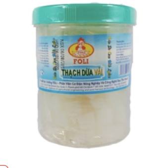 THẠCH DỪA VẢI / THẠCH NHÃN FOLI - HŨ 1 KG 06520