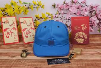 NÓN KẾT ,MŨ LƯỠI TRAI VẢI DÙ - DÁNG NÓN SON (XANH)