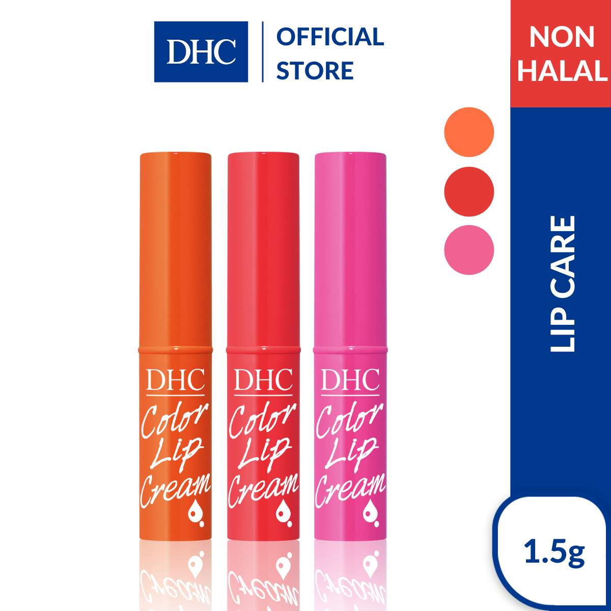 Gambar DHC Deep Moistening Color Lip Cream   1.5g   Moisturize Lips Glow Long lasting Moisture [ NON HALAL]