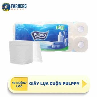 Giấy lụa cuộn Pulppy 10 Cuộn/Lốc