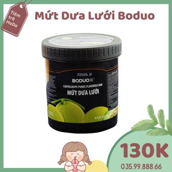 Mứt Dưa Lưới Boduo 1,3kg trà sữa, trà hoa quả hàng chính ngạch