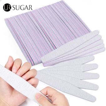 Ur Đường 100/180 Grit giũa móng Đánh Bóng Sanding Định Hình khối giũa móng Nail Art Loại Bỏ giũa móng làm móng tay Công Cụ