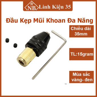 Đầu kẹp mũi khoan mini đa năng mũi 0.3-3.2mm đường kính trục 2mm/2.3mm/3.17mm/5mm