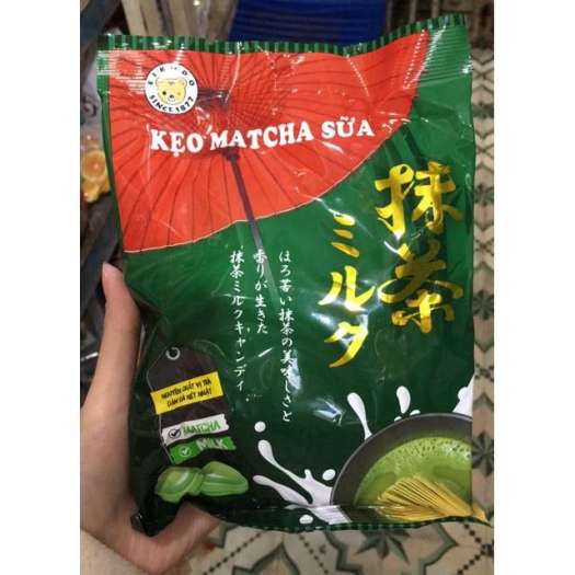 Delici - Gói kẹo matcha sữa EIKODO - mang đệm đà phong cách Nhật Bản