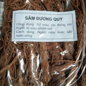 1kg củ sâm đương quy khô
