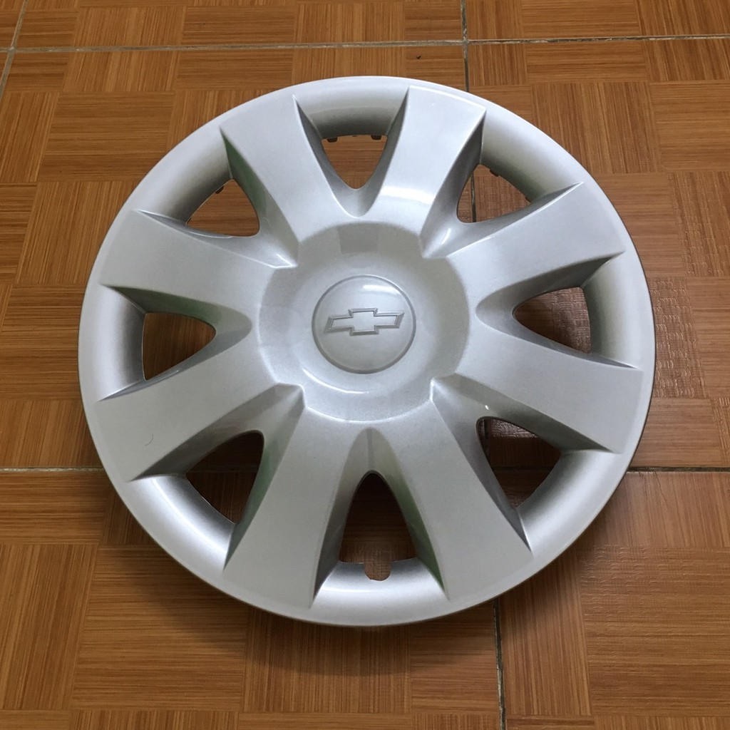 Ốp Lazang Xe Chevrolet Spark Matiz 13 inch Màu Bạc