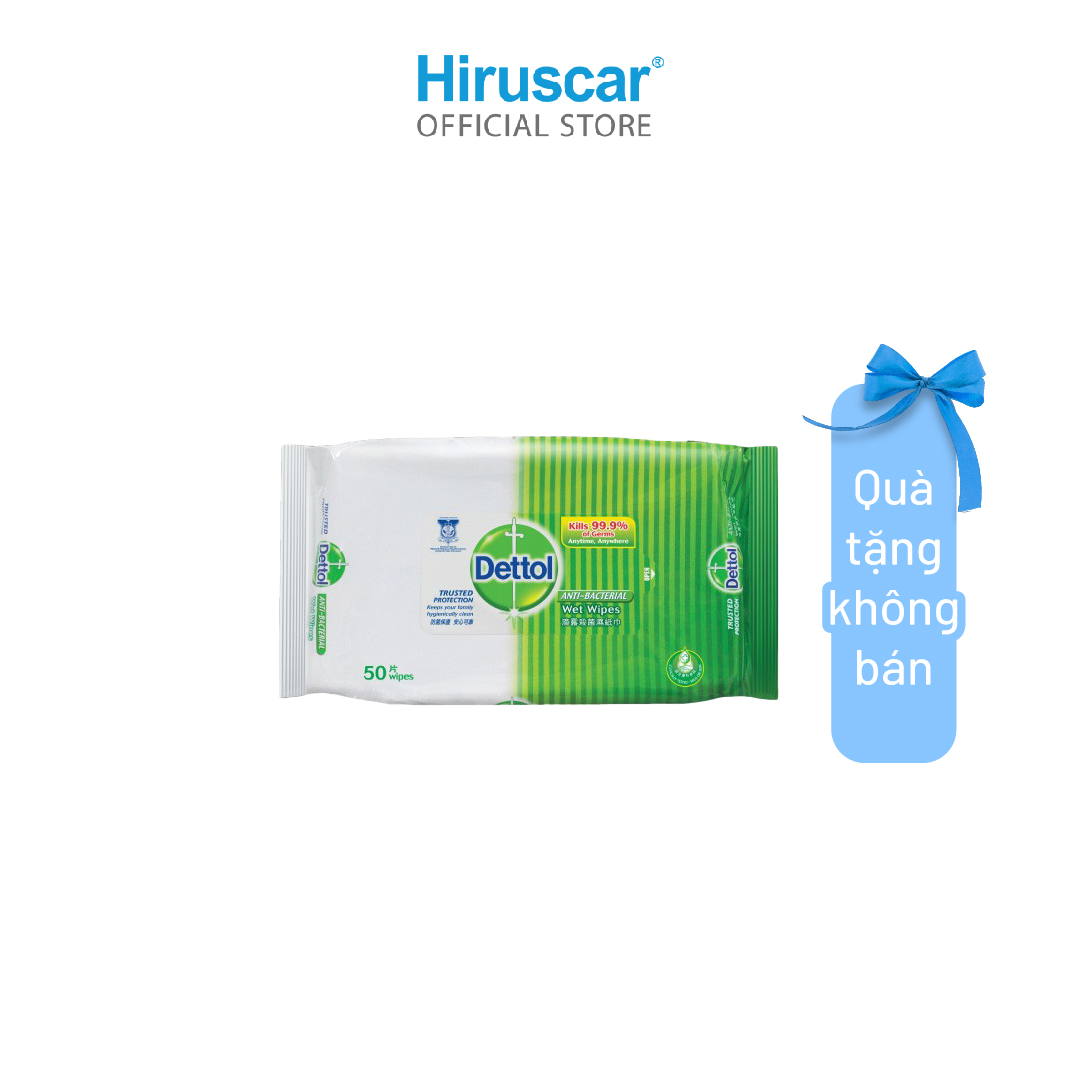 Khăn ướt Dettol 50 tờ
