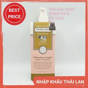 Kem dưỡng thể Thái Lan Double Milk Triple White Body Lotion 250ml-Kem dưỡng thể trắng da chính hãng