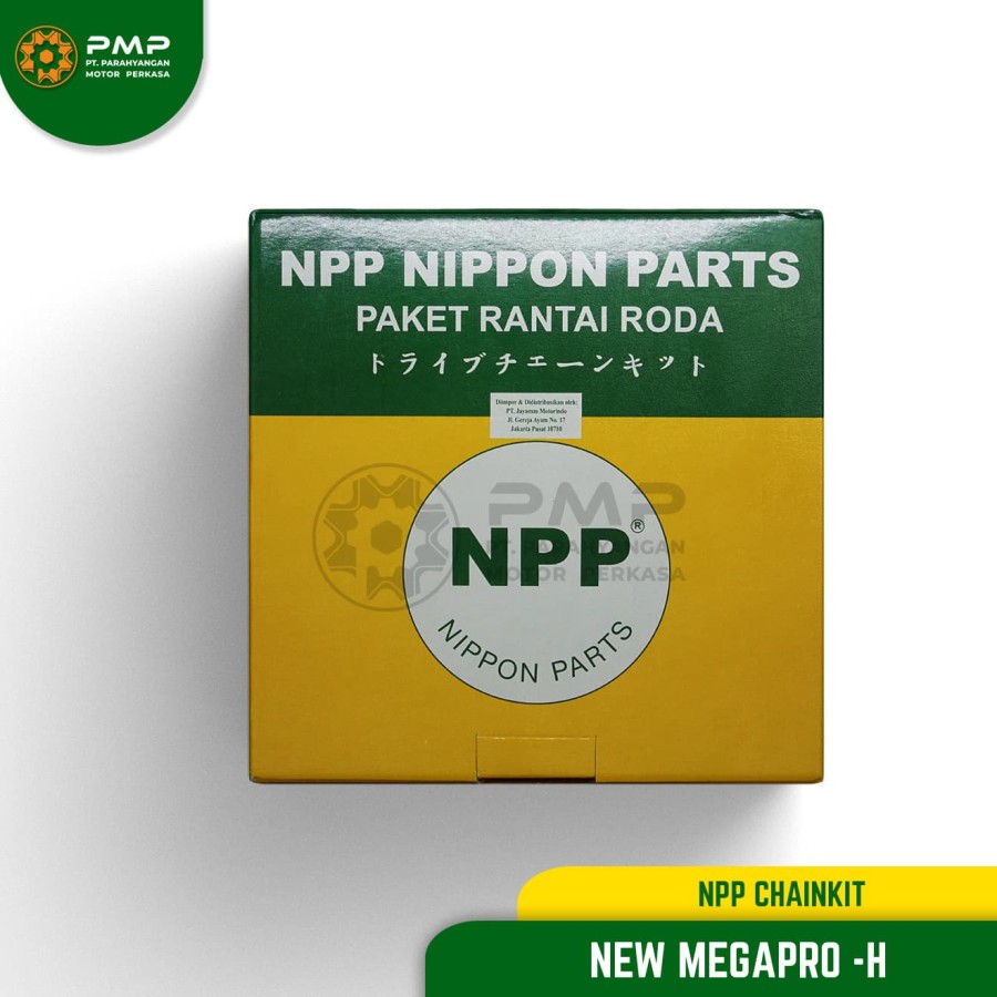 GEAR SET GEAR PAKET CHAIN KIT NEW MEGA PRO TYPE H NPP Harga 208,680 rupiah*Gratis Ongkir