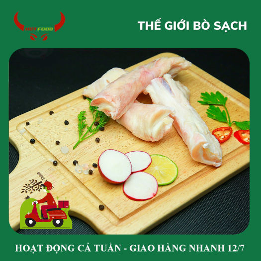 Gân Bò Úc Xào Sả Ớt, Ngâm Dấm, Hầm Dưa Chua, Kho Sả Ớt - 500Gr - Giao Nhanh HCM