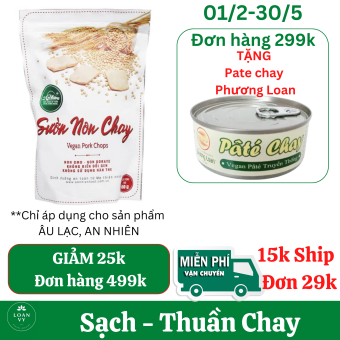 150g Sườn Non Chay An Nhiên -Thực Phẩm Chay Loan Vy + TẶNG Pate Chay Phương Loan Đơn 299k