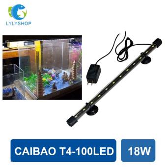 Đèn Led bể cá 1m - 1.2m CAIBAO T4-100LED công suất 18W, dài 98.5cm, chống nước , ánh sáng trắng đẹp cao cấp.