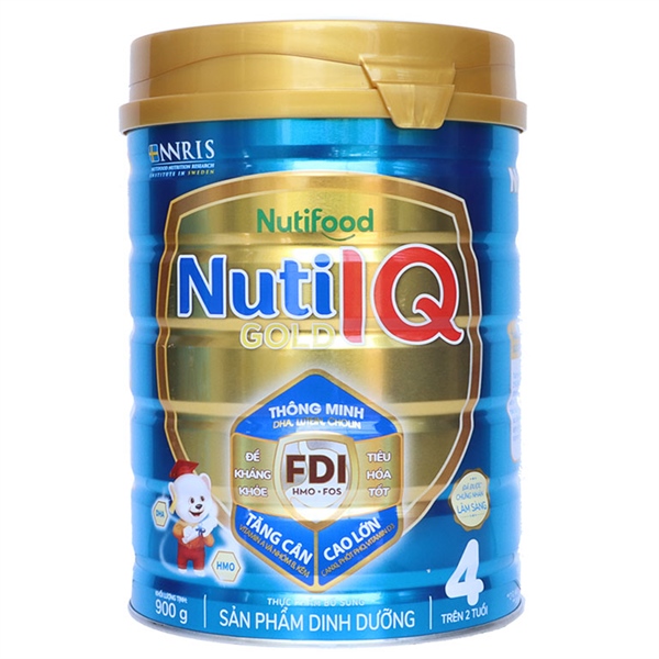 Sữa bột nuti iq gold 4 - lon 900g