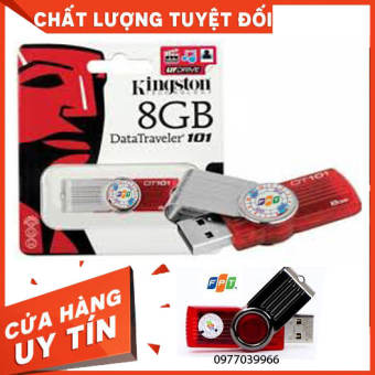 USB KINGSTON 8Gb DT101 G2 ĐU DUNG LƯỢNG NTFS/ FAT/ FAT32/ exFAT