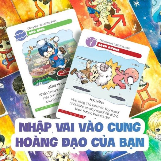 ✹❆ Bộ trò chơi Cuộc Đua Sao Chổi (CHÍNH HÃNG) Dòng Board Game Lớp Học Mật Ngữ 12 Cung Hoàng Đạo Đồ Chơi Trẻ Em MecoMart