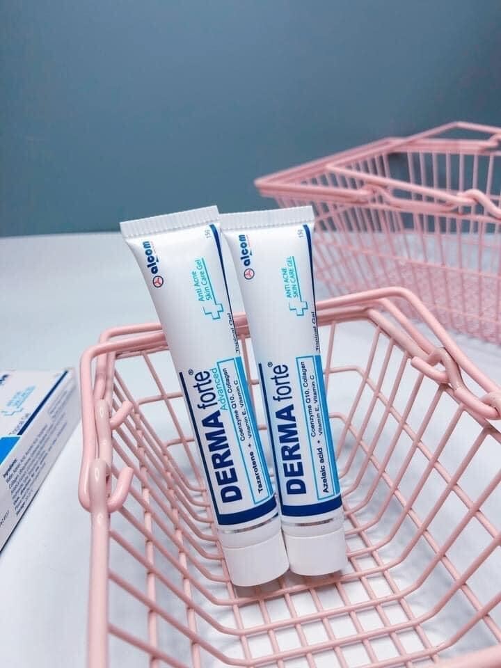 Kem dưỡng da giảm mụn, giảm thâm, mờ sẹo Derma Forte 15g