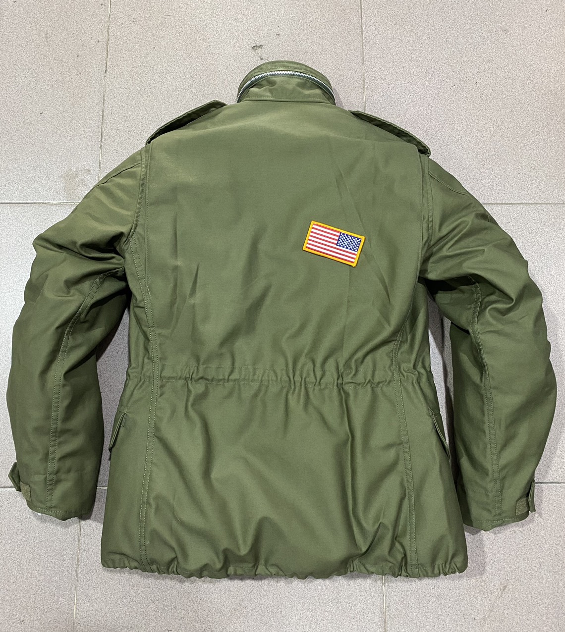 Áo m65 field jacket - áo nato - áo phiêu khóa nhôm màu xanh oliver og 107