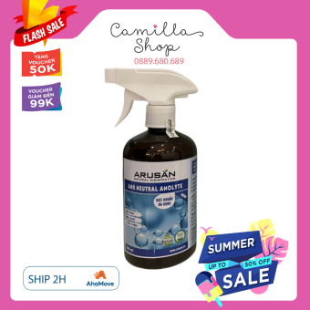 Dung dịch xịt khử khuẩn diệt khuẩn sinh học ARUSAN