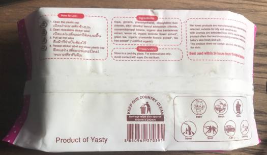 KHĂN ƯỚT YETI 80G