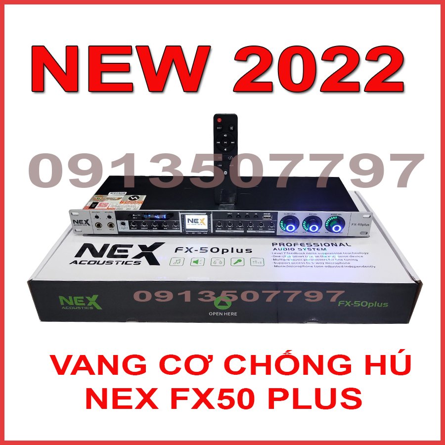 Vang cơ NEX FX  30 PLUS  NEX FX30 plus chống hú 7 cấp có điều khiển từ xa