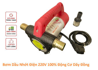Máy bơm dầu nhớt 12v 24v 220V, dùng bơm dầu diesel, bơm dầu thủy lực, bơm dầu nhớt bôi trơn và hóa chất