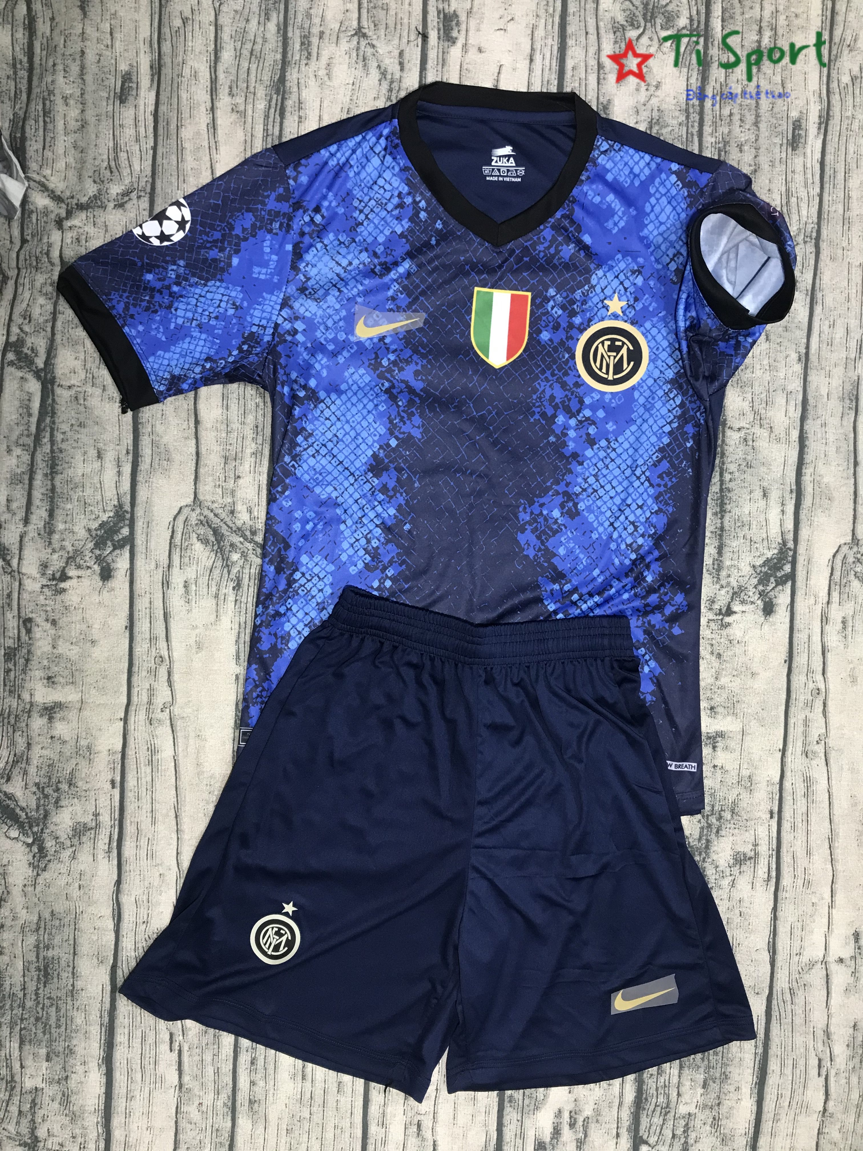 Áo bóng đá clb inter milan -thun thái cao cấp