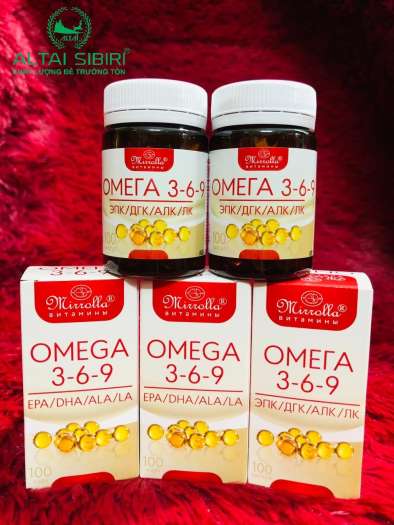 Viên uống bổ mắt omega 369 Nga