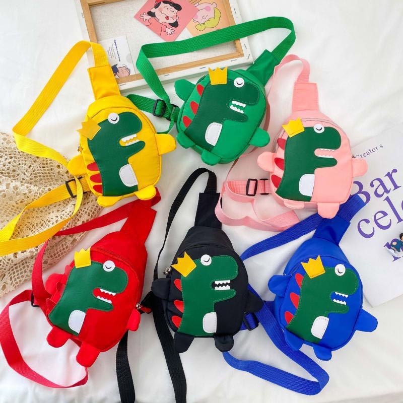 Túi đeo chéo cho bé - túi đeo chéo mini khủng long cho bé trai bé gái đi chơi chubby storeee