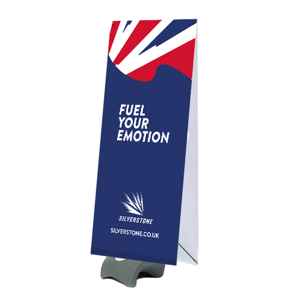 Standee đế nước 2 mặt tăng giảm kích thước 60x160cm - 80x180cm