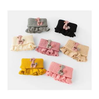 PVN9195 KHĂN CHOÀNG LEN ỐNG ĐÍNH NGỰA CHO BÉ T2