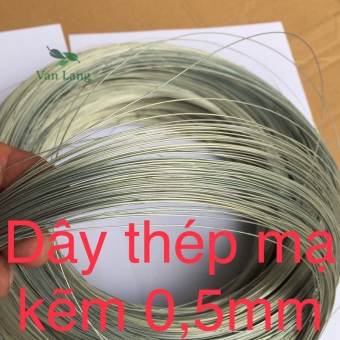 10 Mét dây thép mạ kẽm 0,5li uốn mềm dẻo
