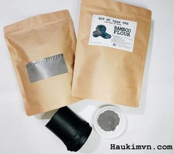 Bột làm bánh màu đen Bột mì tinh than tre