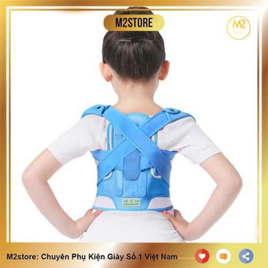 Đai Chống Gù Lưng Đai trị lưng tôm cho trẻ em bé trai bé gái John Boehner DCGL01