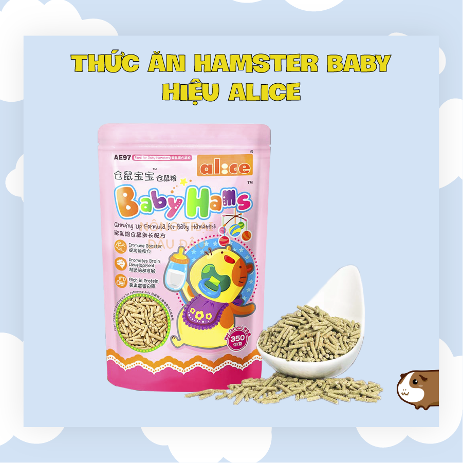 Thức Ăn Hamster Baby Alice 350gr - AE97