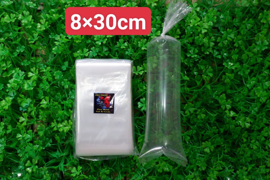 Bọc đóng cá size 8x30 cm