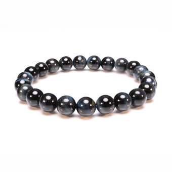 Vòng Tay Đá Măt Hổ Xanh Tiger Eye Phong Thủy Tự Nhiên - Diệp Linh