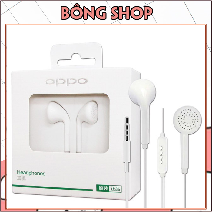 Tai nghe có dây nhét tai OPPO MH133 có mic chính hãng cổng/jack 3.5mm / Tai nghe gaming, đàm thoại, học online